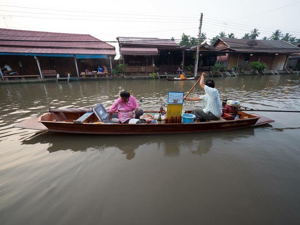 Baanklong Amphawa Homestay Esterno foto