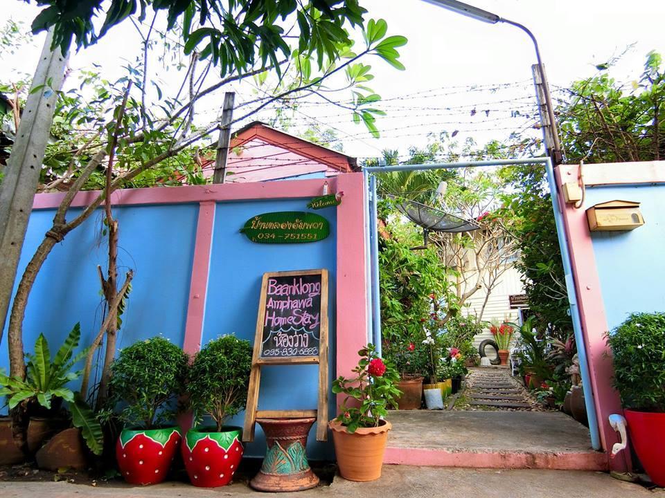 Baanklong Amphawa Homestay Esterno foto